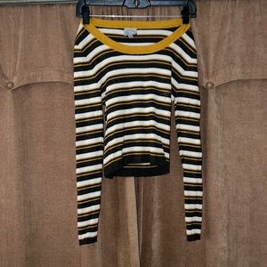 Striped long sleeve t shirt